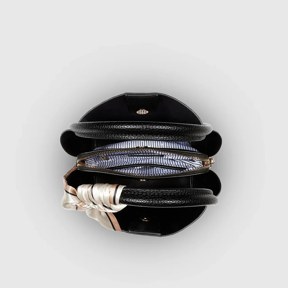 Steffie Mini Tote Bag - Black - Image 4