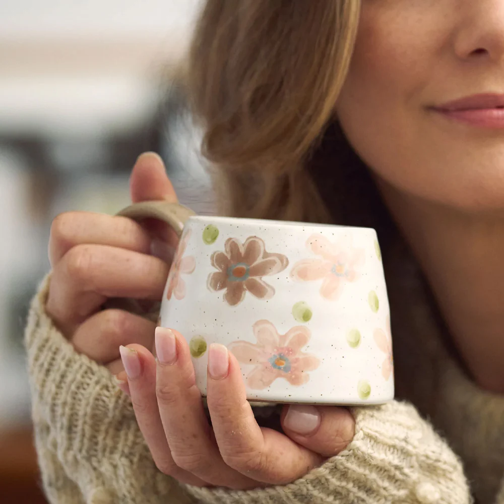 Stevie Large Handled Mug - Flower Garden - Image 2