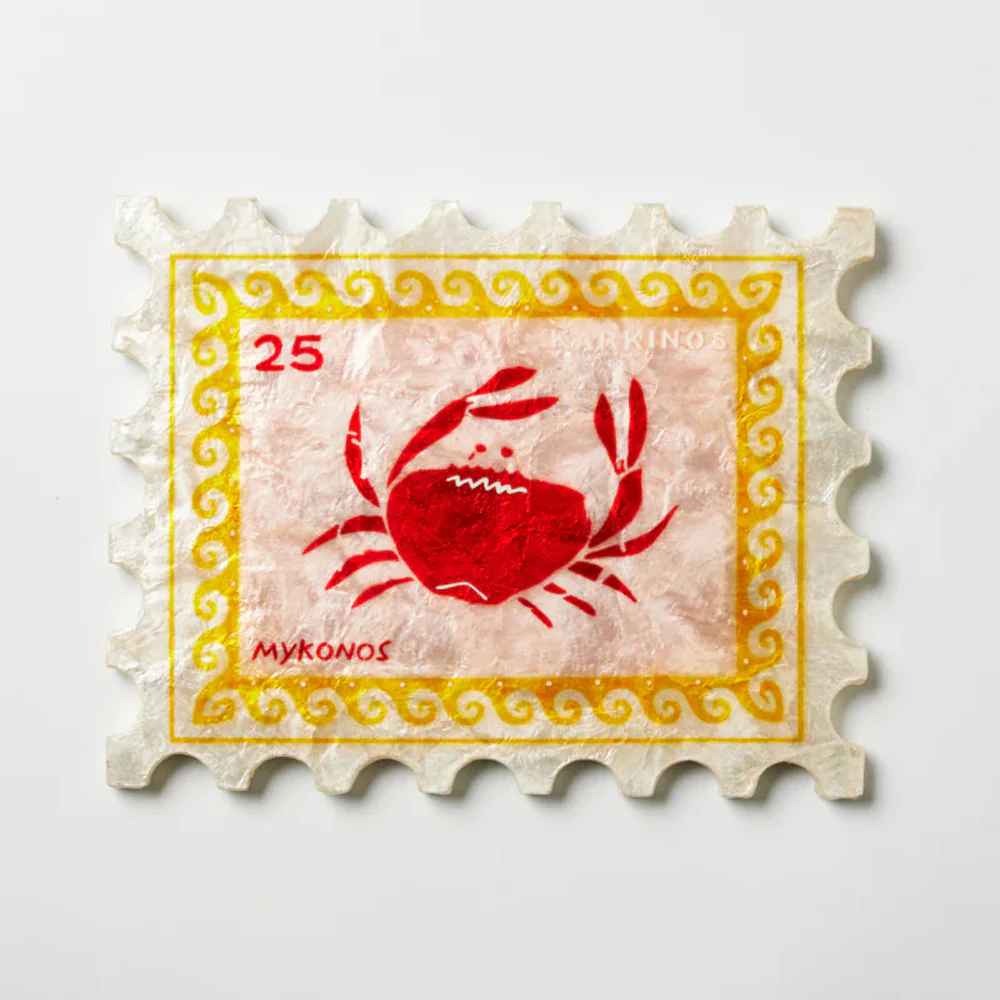 Sunroom Crab Stamp