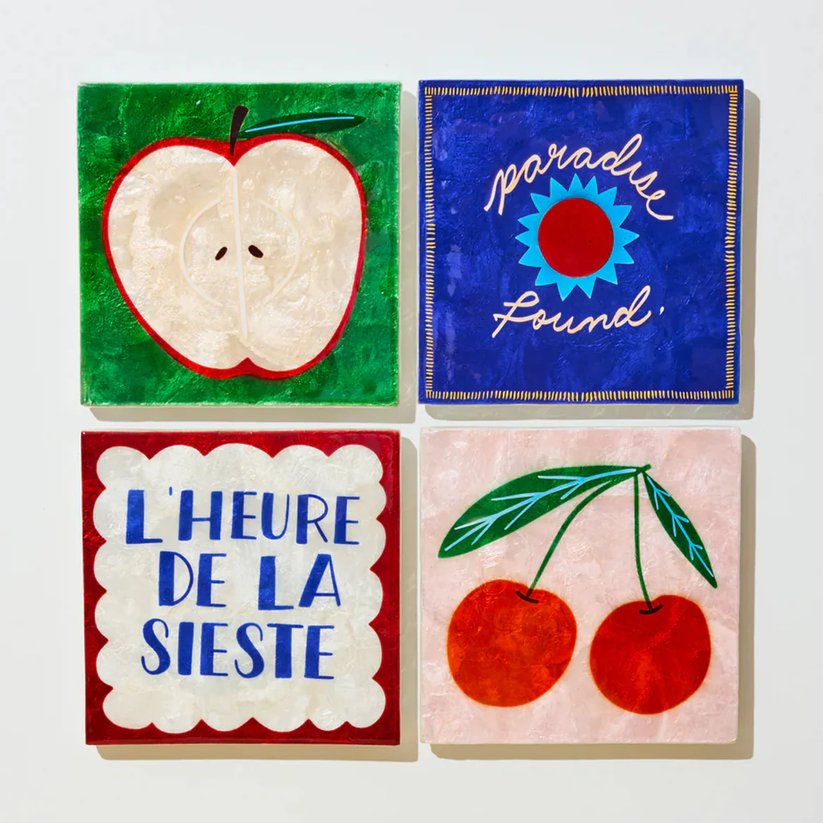 Superette Cherries Wall Tile - Image 2
