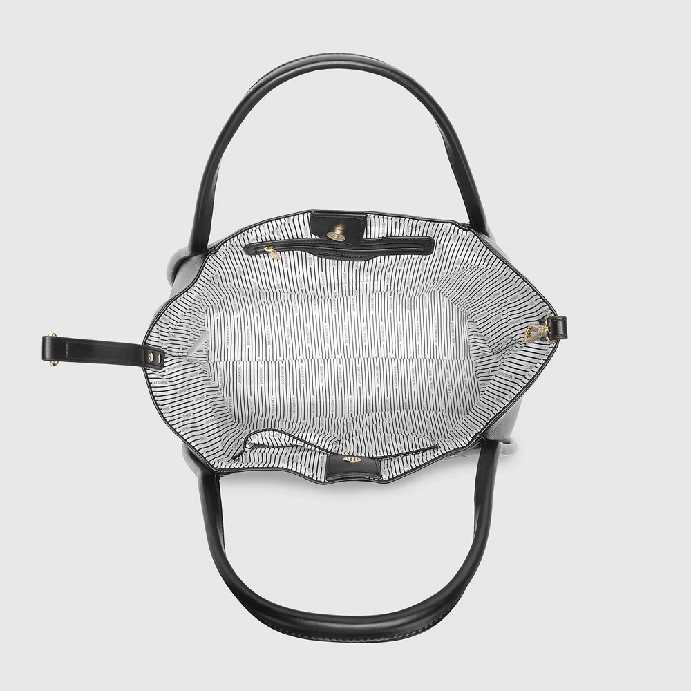 Sutton Shoulder Bag - Black - Image 6