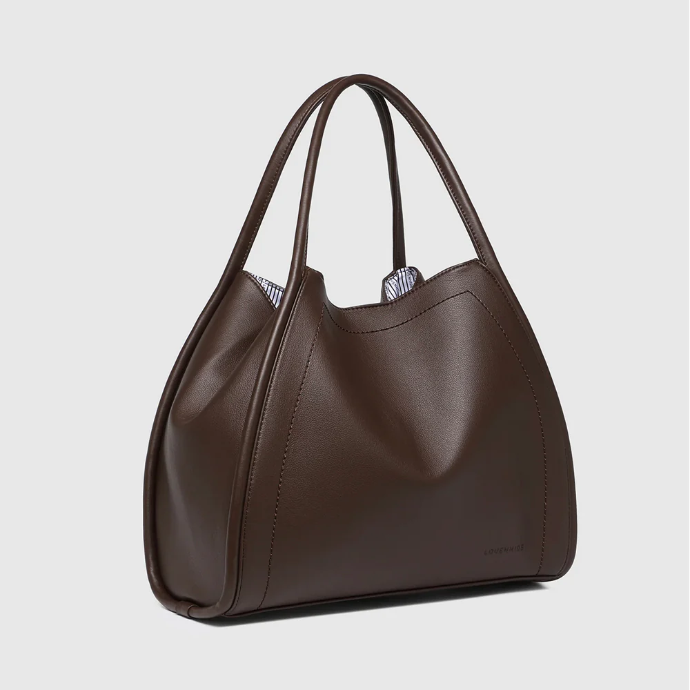 Sutton Shoulder Bag - Chocolate - Image 5