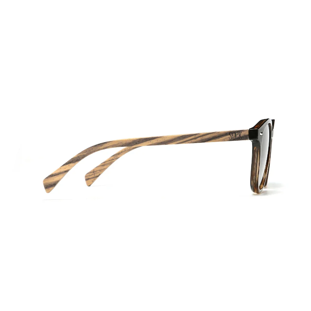 Taine Black Tort - Khaki/Walnut - Image 5
