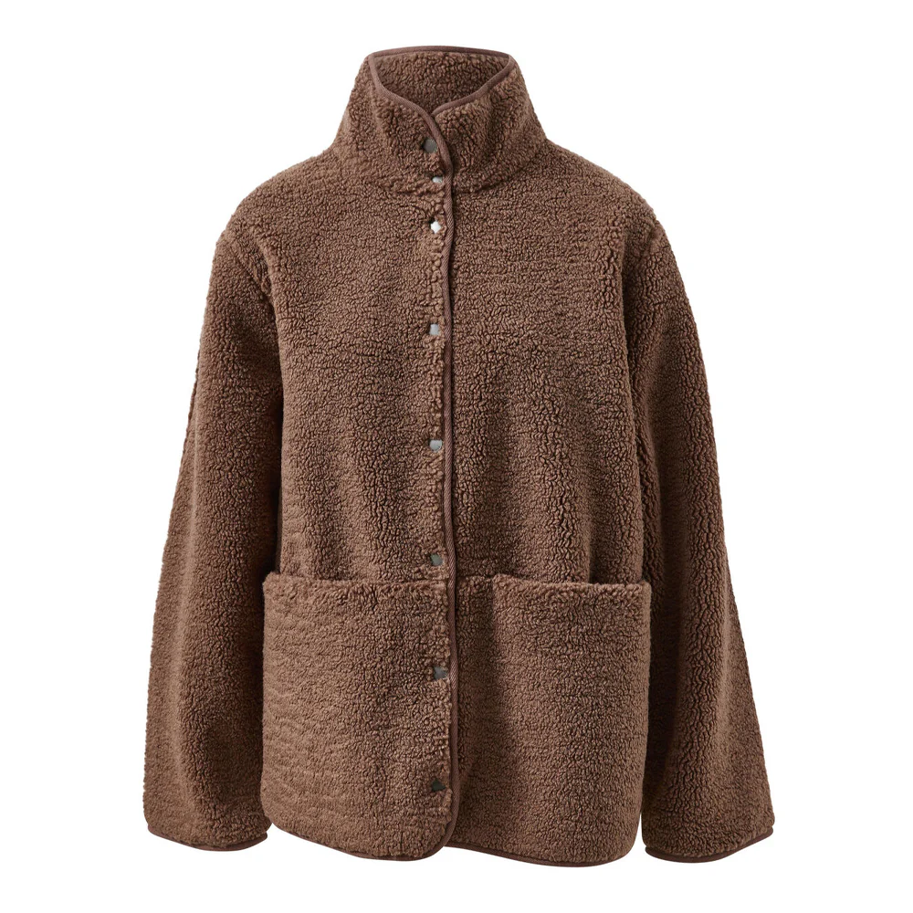 Teddy Jacket - Chocolate - Image 4