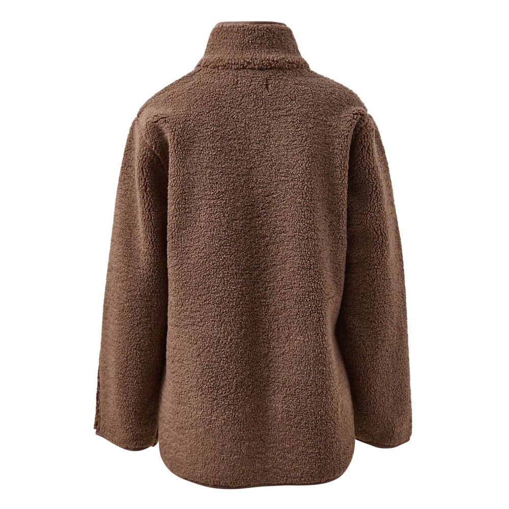 Teddy Jacket - Chocolate - Image 5