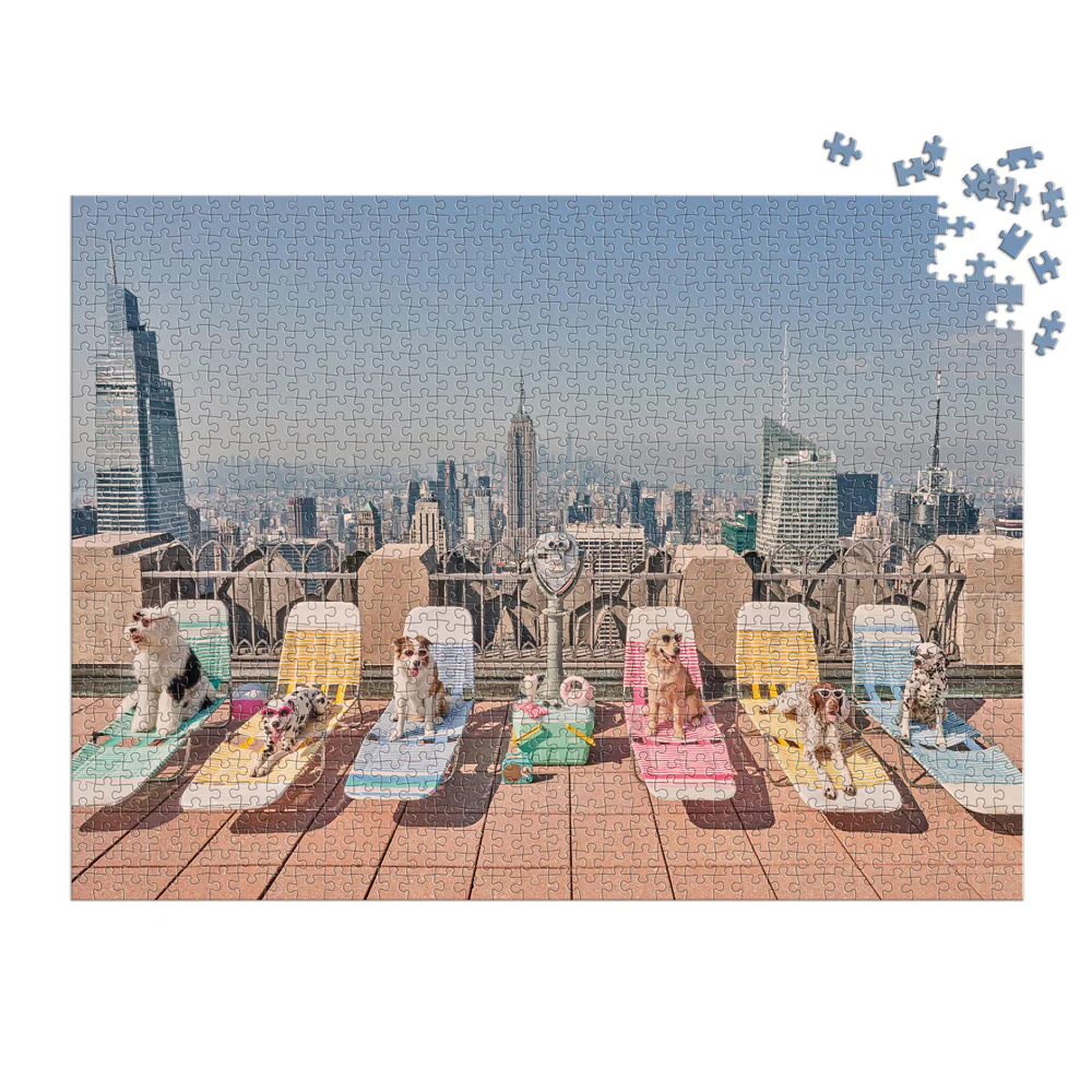 Gray Malin The Dogs of NYC 1000 Piece Puzzle - Image 2