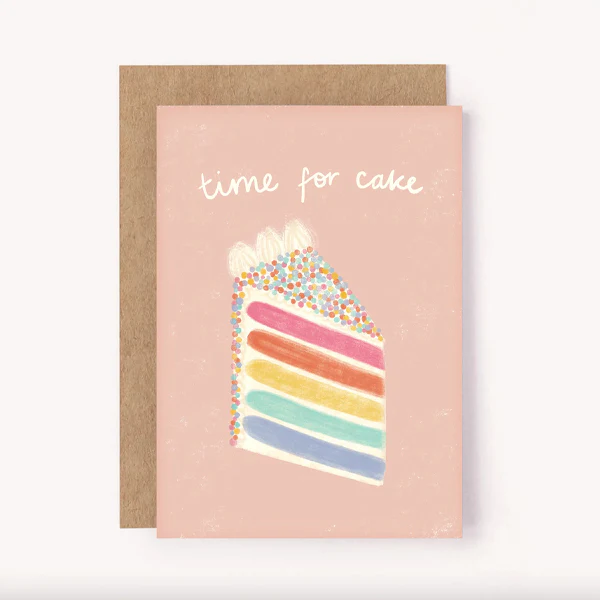Time For Cake Card