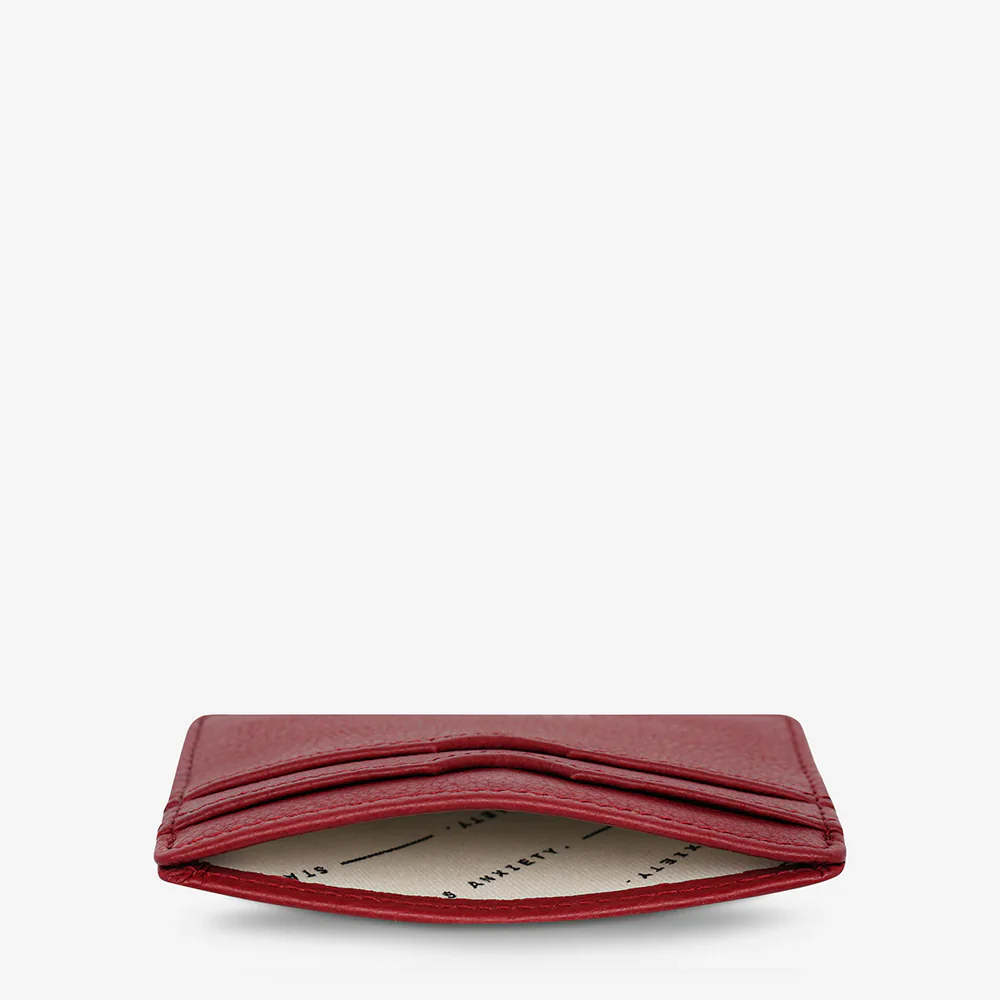 Together For Now Card Wallet - Rouge - Image 3
