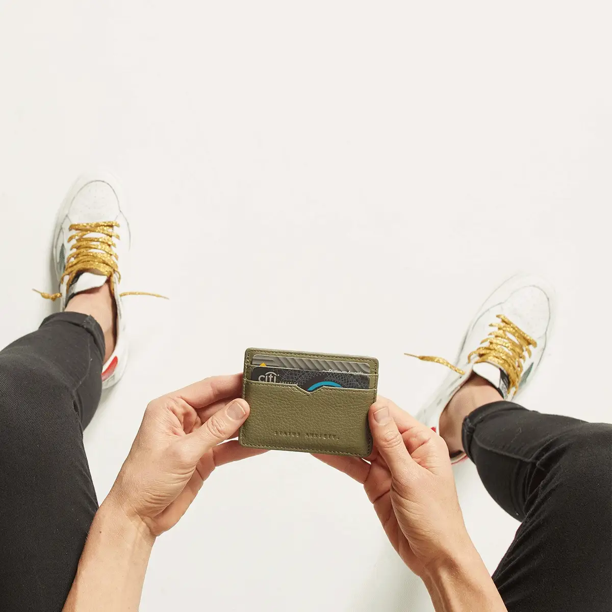 Together For Now Card Wallet - Khaki - Image 2