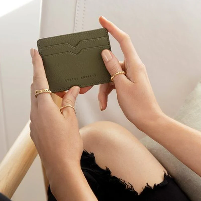 Together For Now Card Wallet - Khaki - Image 5