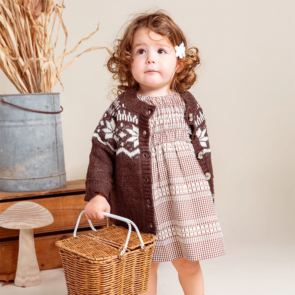 Via Lattea Dress - Check