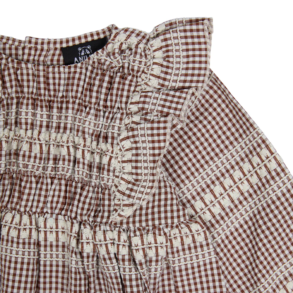 Via Lattea Dress - Check - Image 3