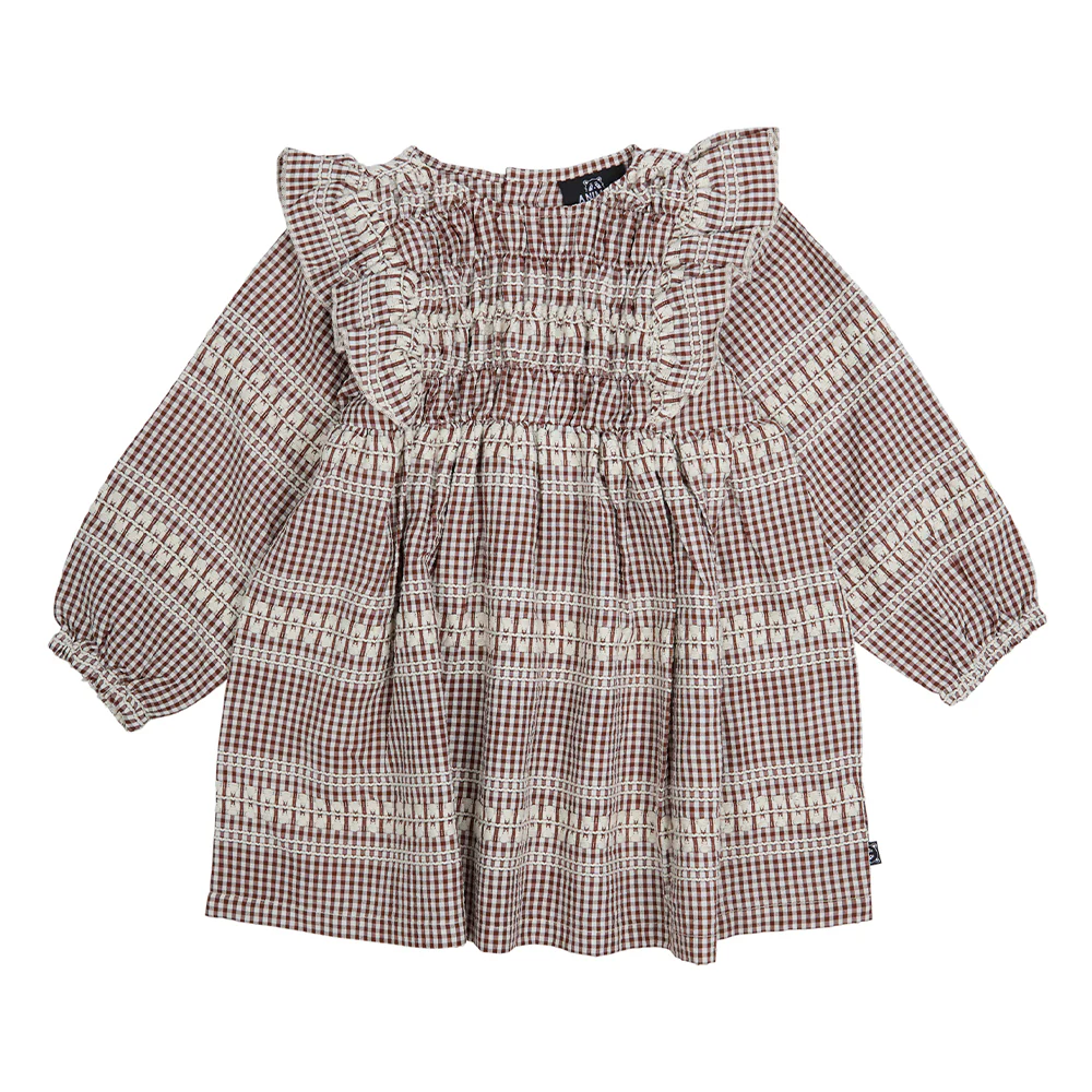 Via Lattea Dress - Check - Image 4