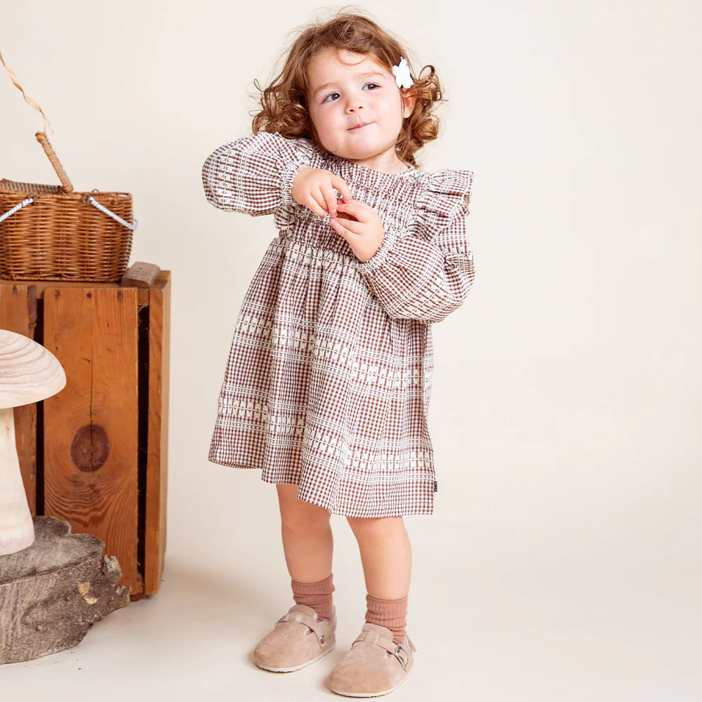 Via Lattea Dress - Check - Image 6