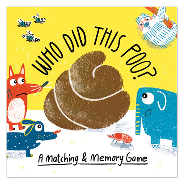 Who Did This Poo? A Matching + Memory Game