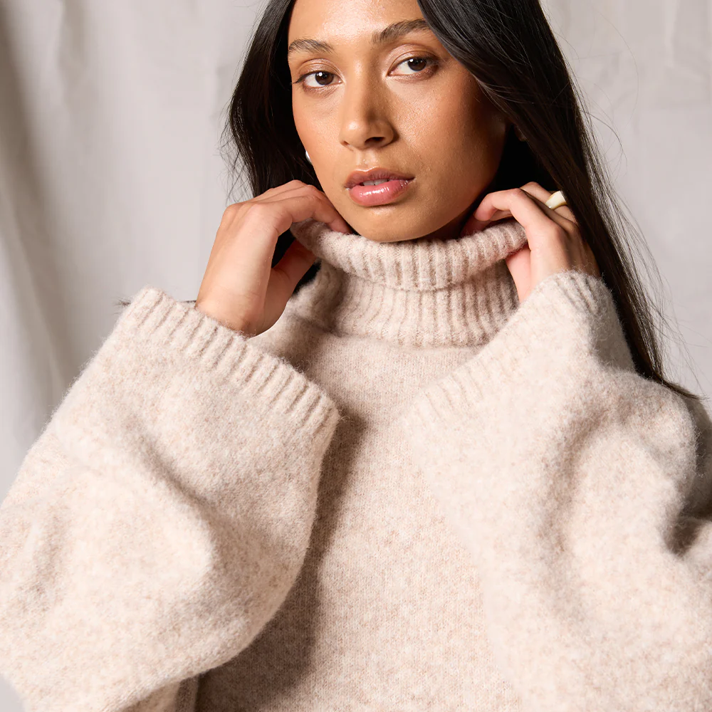 Willow Knit Jumper - Oat