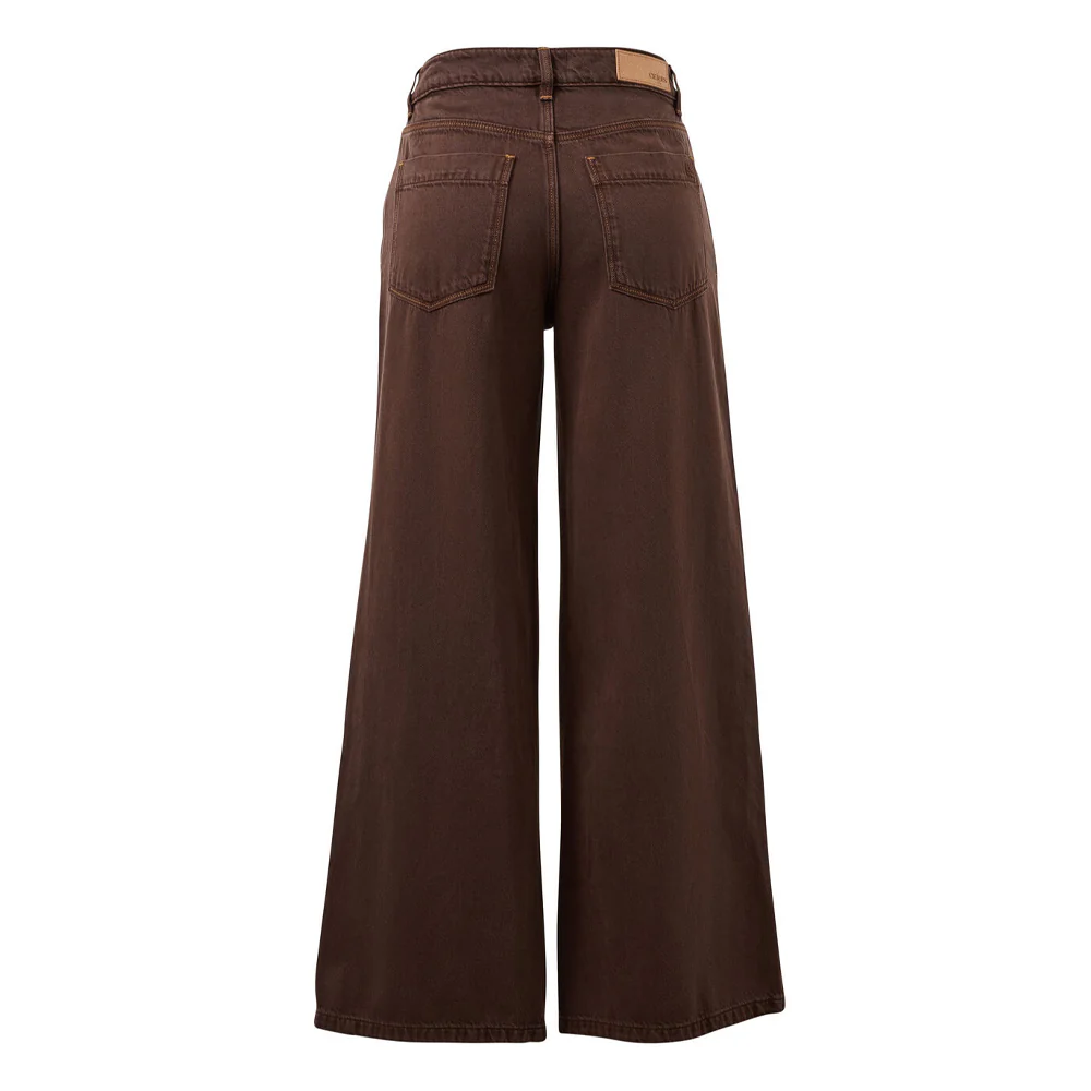 Willow Soft Wide Leg Jean - Chocolate - Image 7