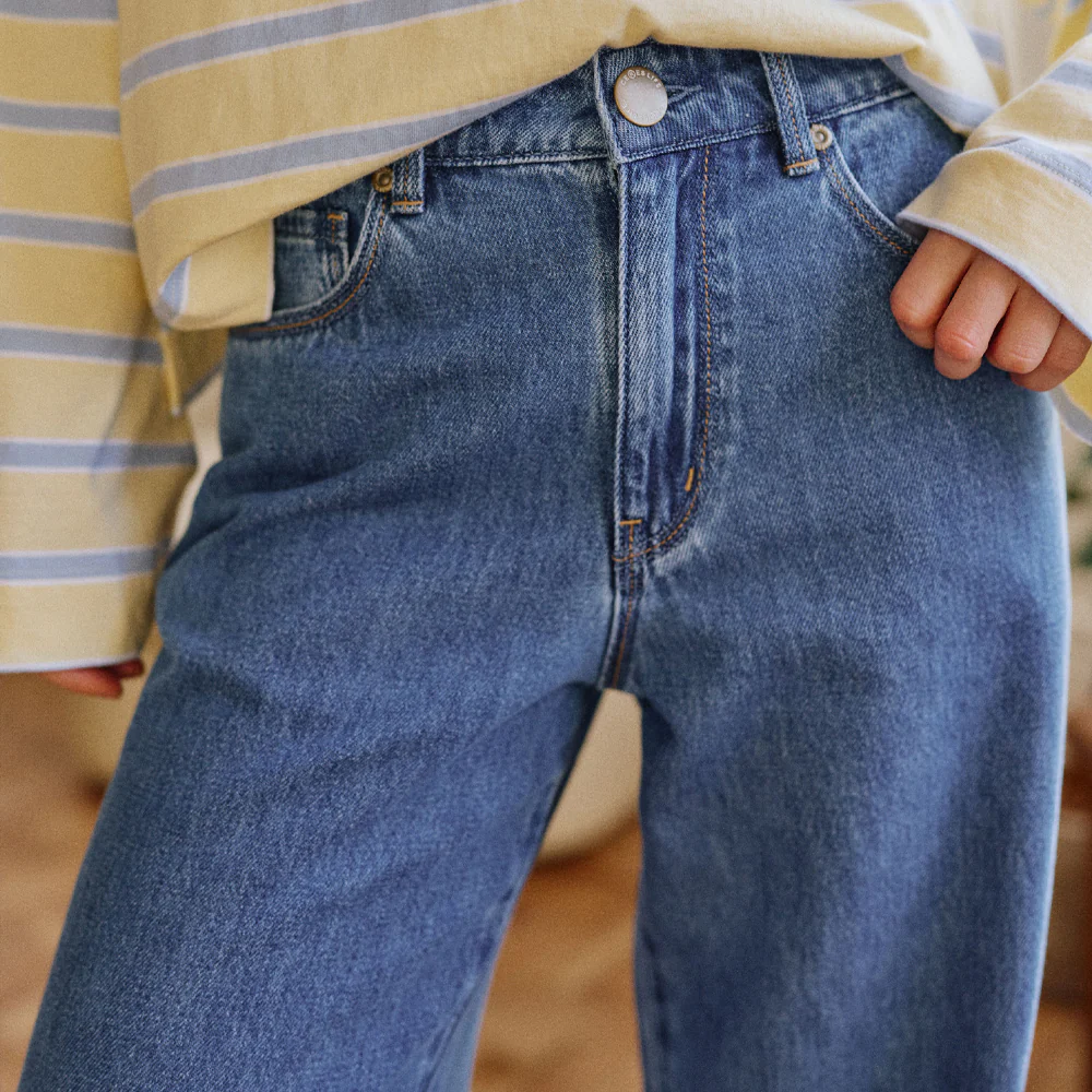 Willow Soft Wide Leg Jean - Fresh Indigo - Image 5