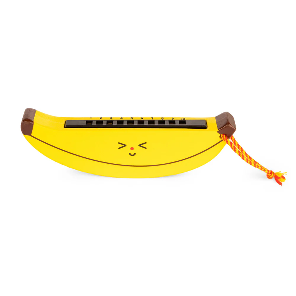Wooden Fruit Harmonica - Banana
