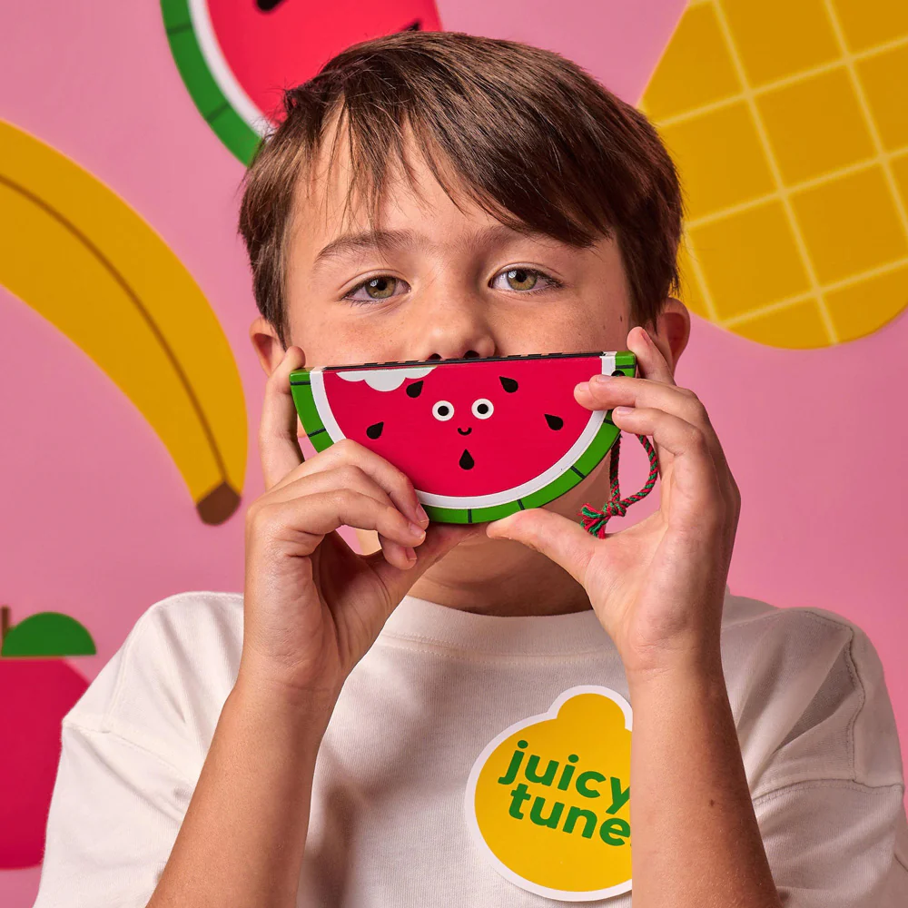 Wooden Fruit Harmonica - Watermelon - Image 2