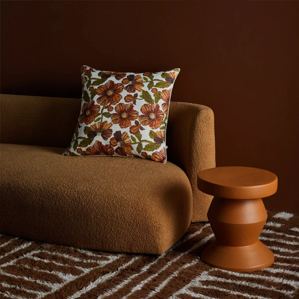 Woodland Hazelnut Cushion 60x60cm - Image 3