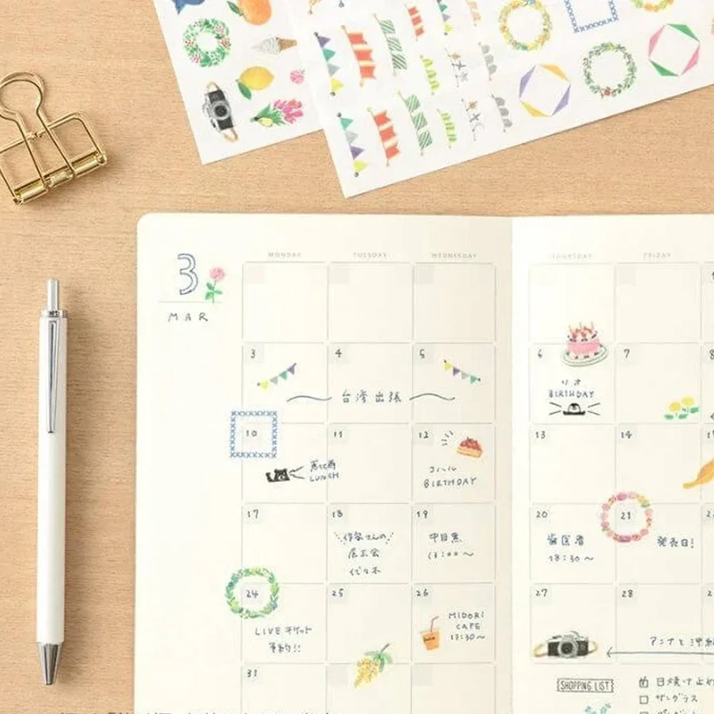 Yuru Log Stickers - Feelings