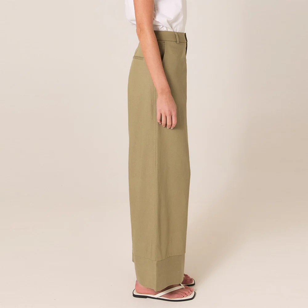 Zephyr Straight Leg Pant - Sage - Image 5